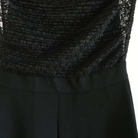 Maje Black Lace and Mesh Dress - Size 2 - Picture 5 of 15